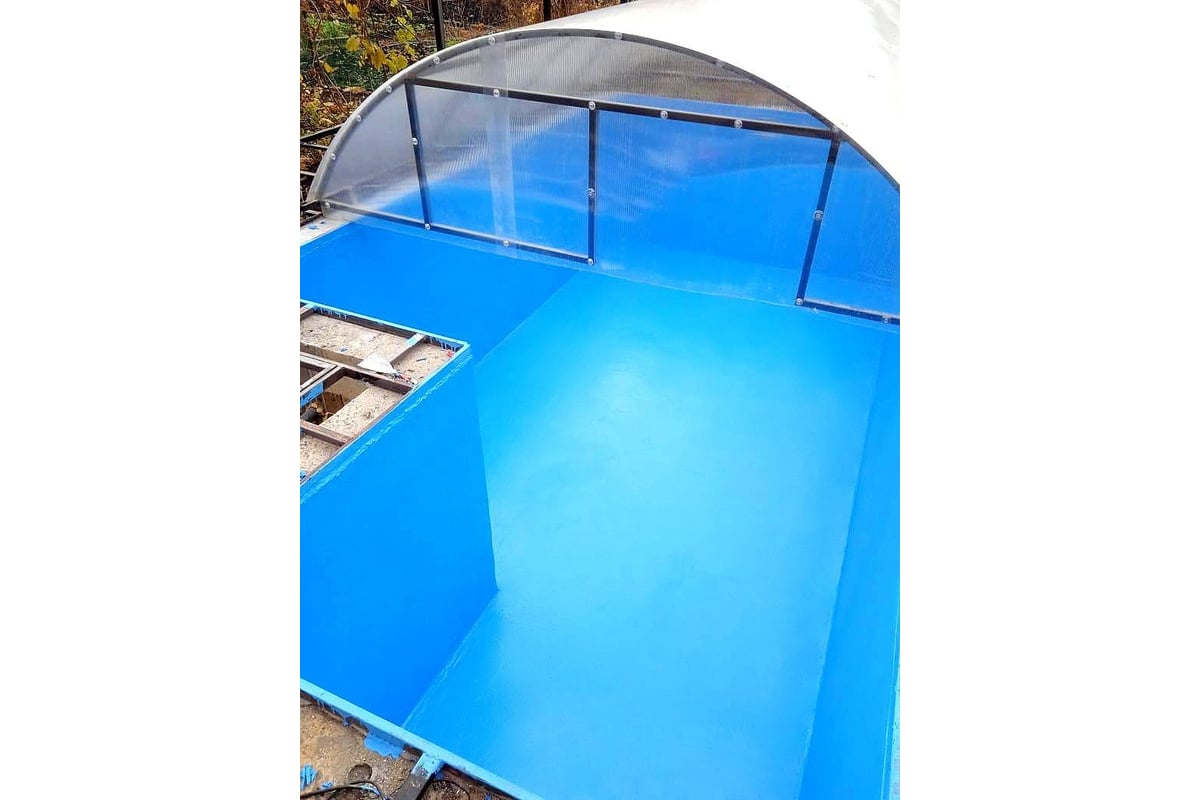 Мастика для бассейна Elastomeric Systems 3 кг, белая elastomeric pool  ET-6006021