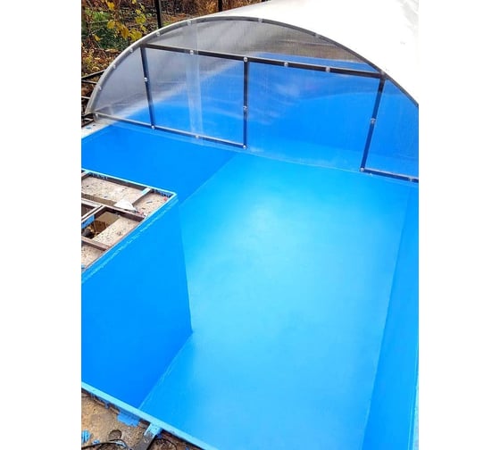 Мастика для бассейна Elastomeric Systems 3 кг, голубой elastomeric pool ET-6006045