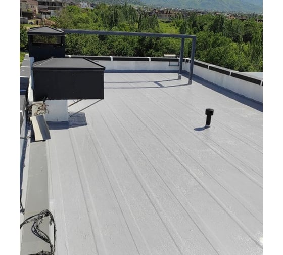 Мастика для кровли Elastomeric Systems 20 кг, базовый слой белый elastomeric-110 1100001