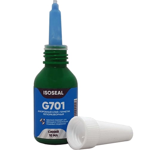 Анаэробный легкоразборный фиксатор резьбы Isoseal G701, синий, 10 мл 7012302
