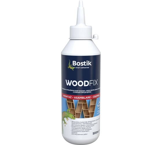 Столярный клей для дерева Bostik WOOD FIX 500 мл 30611893 1