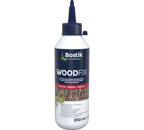 Влагостойкий столярный клей Bostik WOOD FIX 250 мл 30612772