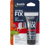 Монтажный клей для внутренних работ Bostik XTRA FIX белый 55 мл 30611662