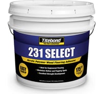 Полимерный акриловый клей для напольных покрытий Titebond 231 Acrylic 17,5 кг 3919