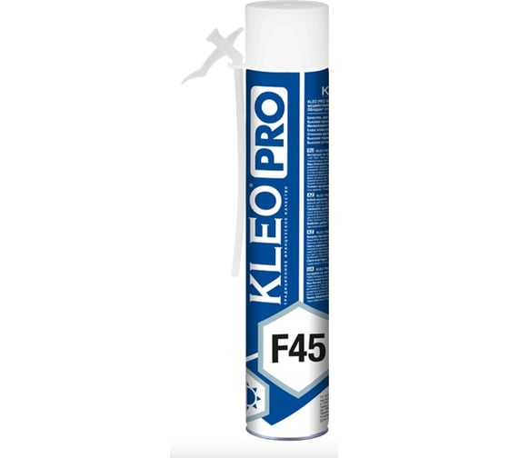 Монтажная всесезонная ручная пена KLEO бытовая 635 мл PRO 151 пена F45 all