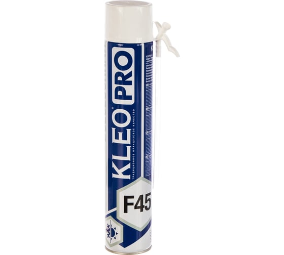 Монтажная всесезонная ручная пена KLEO бытовая 635 мл PRO 151 пена F45 all