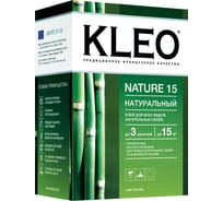 Обойный клей для натуральных обоев KLEO сыпучий 001 NATURE 15