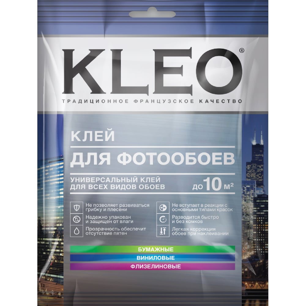 Обойный клей для фотообоев KLEO пакет 030 PHOTO 10 sf - выгодная цена ...