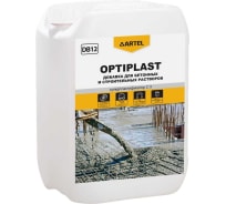 Пластифицирующая добавка для бетонов и строительных растворов Artel OPTIPLAST DB12 канистра, 10 л - 10.5 кг С0000005570