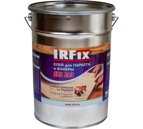Клей для паркета и фанеры IRFIX SBS-203 21 кг 40002