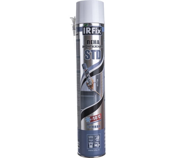 Монтажная бытовая зимняя пена IRFIX STD 750 мл 10013