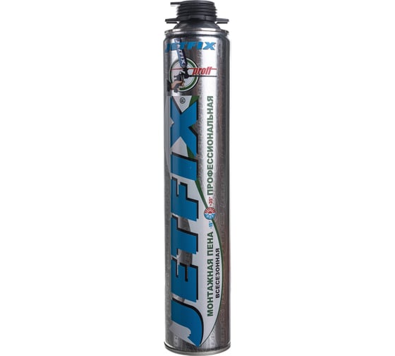 Пена монтажная профессиональная всесезонная JETFIX Pro 750мл 10030