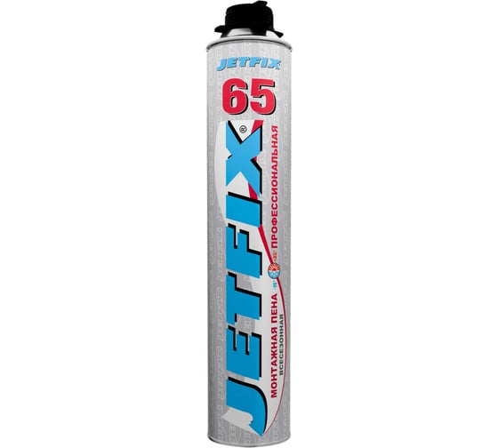 Профессиональная всесезонная монтажная пена JETFIX 65 850 мл 10033 1