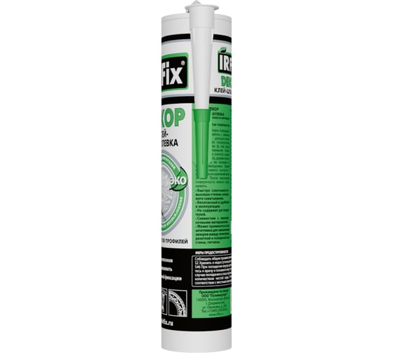 Клей - шпатлевка IRFIX DECOR белый 310 мл 20014