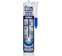 Герметик силиконовый универсальный IRFIX Universal черный 310мл 20034