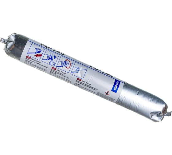 Полиуретановый герметик IRFIX PU-740 однокомпонентный 600мл черный 20042