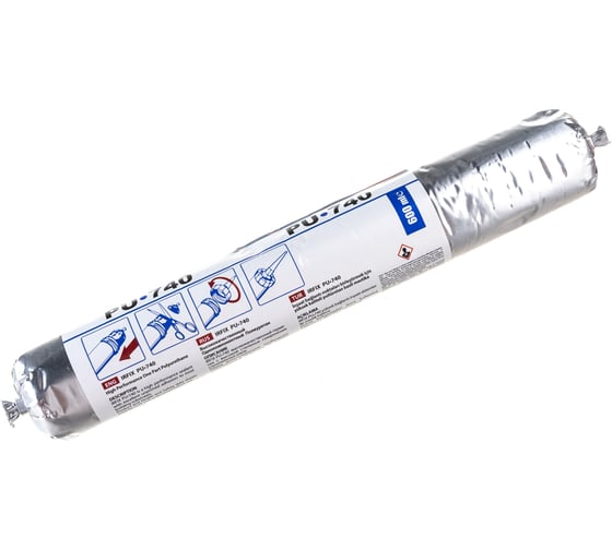Полиуретановый герметик IRFIX PU-740 серый 600мл 20041 20041Т 20041К