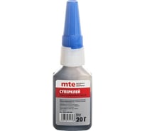 Эластичный суперклей MTE 480, черный, 20 г 2893090480