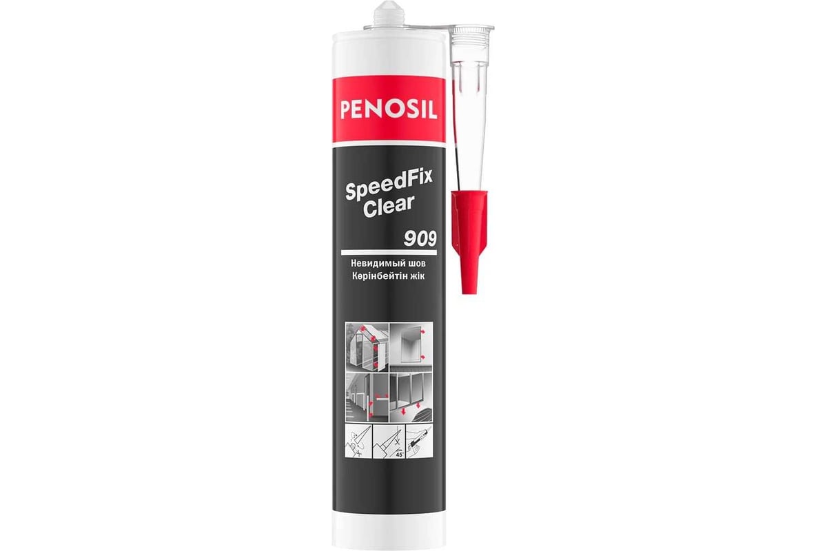 Монтажный клей Penosil SpeedFix Clear 909 280 мл H4753