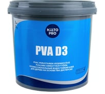 Водостойкий клей для дерева на основе ПВА дисперсии KIILTO PVA D3 3 кг T6560.003