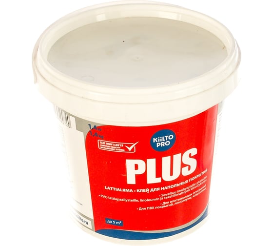 Клей для напольных покрытий KIILTO Plus 1.4 кг T6534.001K 1