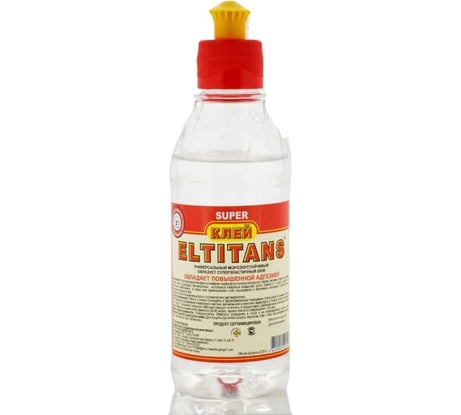 Универсальный полимерный клей ELTITANS Титан (морозостойкий), 0,25 л 0.25