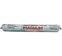 Атмосферостойкий строительный полиуретановый герметик Magnum черный, 900 г М-007-1-600