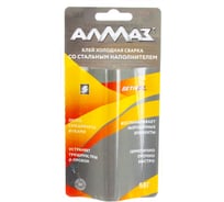 Холодная сварка для стали Алмаз AZ-0350, 58 г, блистер 54899