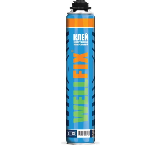 Клей-пена WELLCHEM профессиональная универсальная WELLFIX WFXKL 1