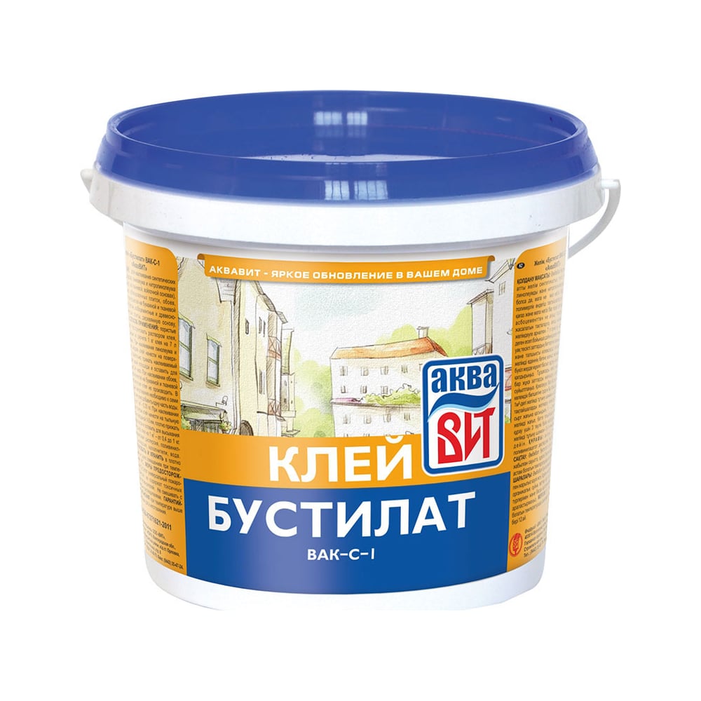 Клей АкваВит бустилат вак-с-1 1.3 кг 90626 - выгодная цена, отзывы ...