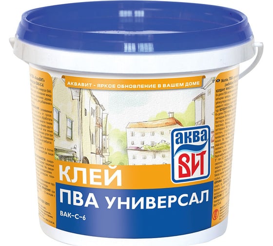 Клей ПВА АкваВит универсал ВАК-С-6 10 кг 26520