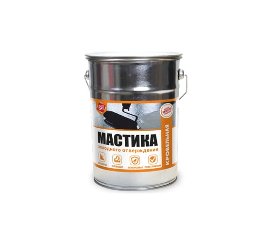 Полимерно-битумная мастика Царицынские краски 0.8 кг 38244 1