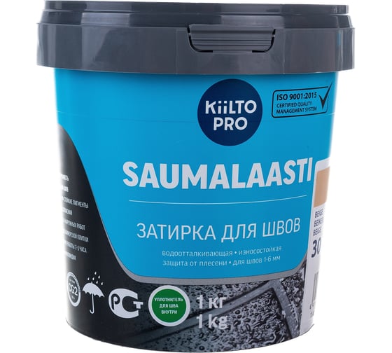 Затирка KIILTO Saumalaasti 30, 1 кг, бежевый T3519.001