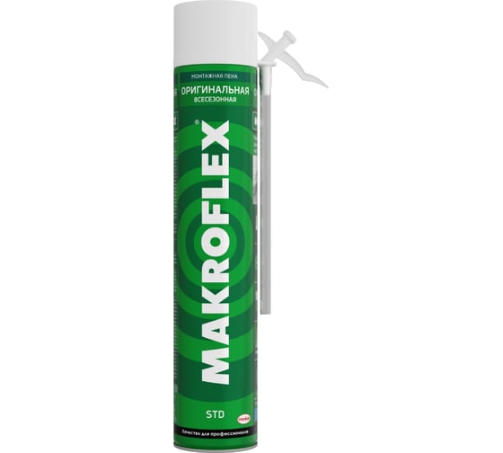 Монтажная стандартная всесезонная пена MAKROFLEX 1947660 ShakeTec, 750 мл Б0022948