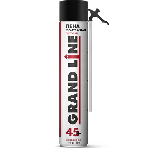 Монтажная бытовая пена Grand Line 45+ всесезонная 250807