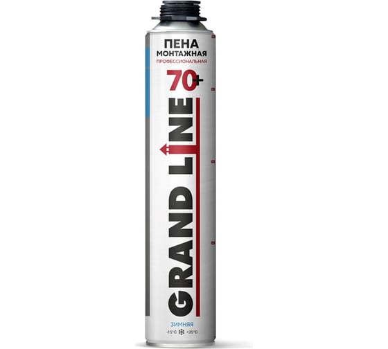 Монтажная профессиональная пена Grand Line 70+ зимняя 503391 1
