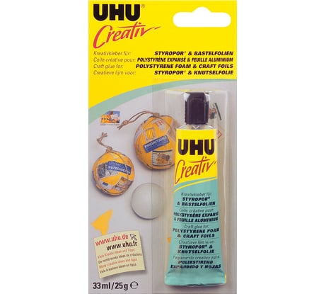 Клей для полистирола UHU КРЕАТИВ 33 мл 47185