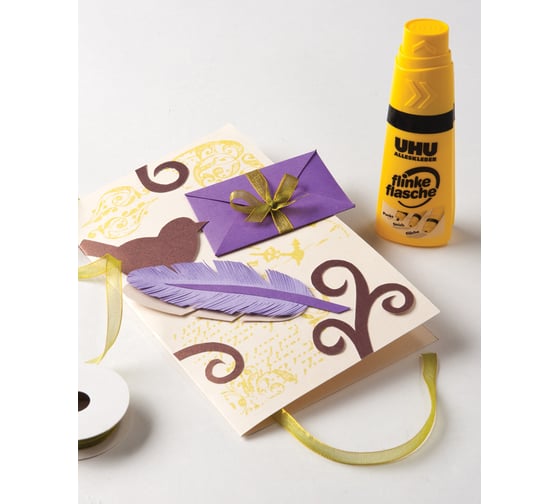 Универсальный клей UHU TWIST&GLUE 90г шт. 38850