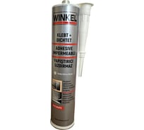 Полиуретановый клей-герметик для швов WINKEL белый, impermeable adhesive, 300 мл W160261B