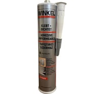 Полиуретановый клей-герметик для швов WINKEL серый, impermeable adhesive, 300 мл W160261G