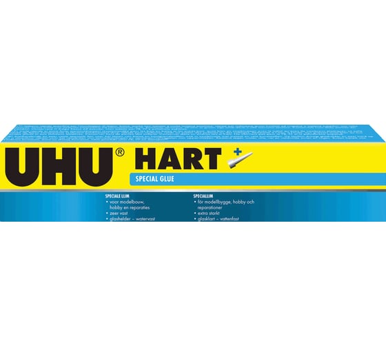 Клей для жестких пластиков UHU HART 125 г 45525