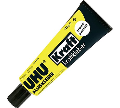 Универсальный контактный прозрачный клей UHU KRAFT 125 г 45065
