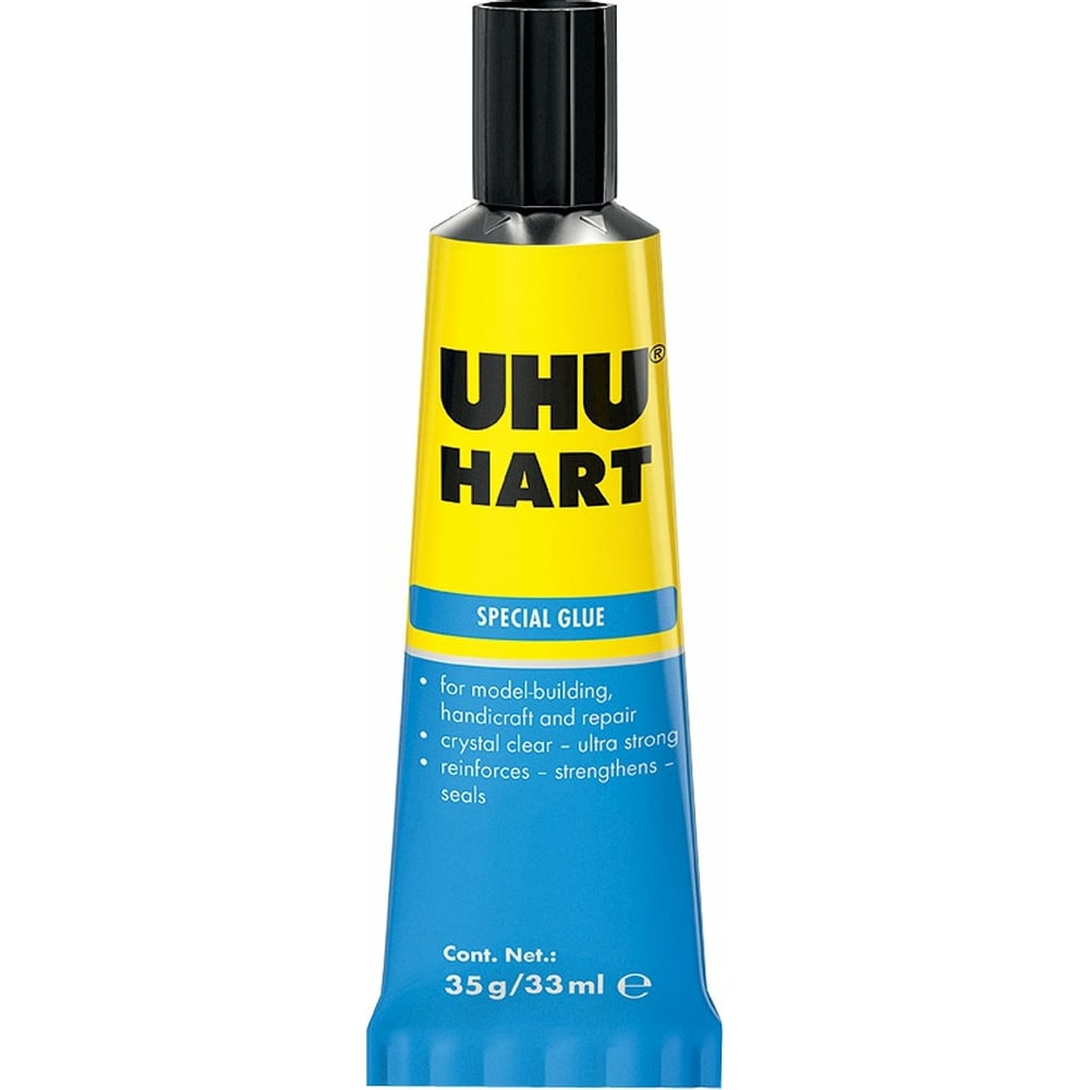 Клей для жестких пластиков UHU HART 35 г 40936 - выгодная цена, отзывы ...