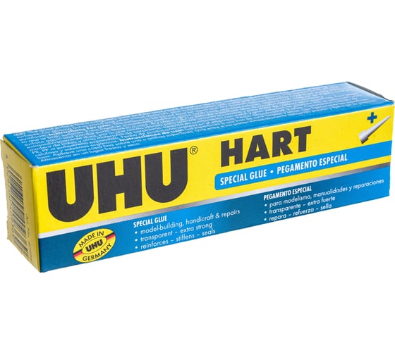 Клей для жестких пластиков UHU HART 35 г 40936