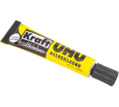 Универсальный контактный прозрачный клей UHU KRAFT POWER 6 г шт. 45083
