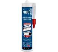 Клей-шпатлевка KUDO Номе на акриловой основе, белый, 280 мл KBK-371