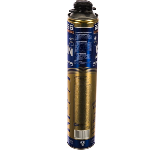 Монтажная пена KRASS Professional V50 пистолетная 0,75 л 90005180665