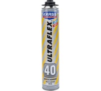 Монтажная пена KRASS ULTRAFLEX 40 пистолетная всесезонная Лк-00010201