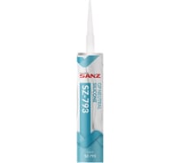 Нейтральный силиконовый герметик SANZ SZ-793 коричневый, 280 мл. 793-7370-BR