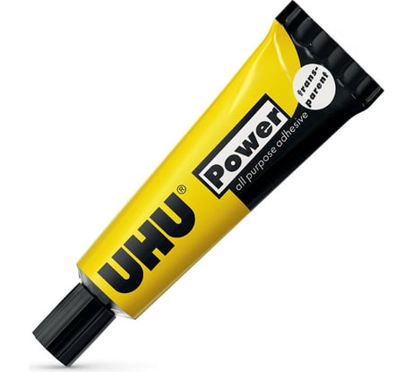 Универсальный контактный прозрачный клей UHU KRAFT POWER TRANSPARENT 45 г 40328